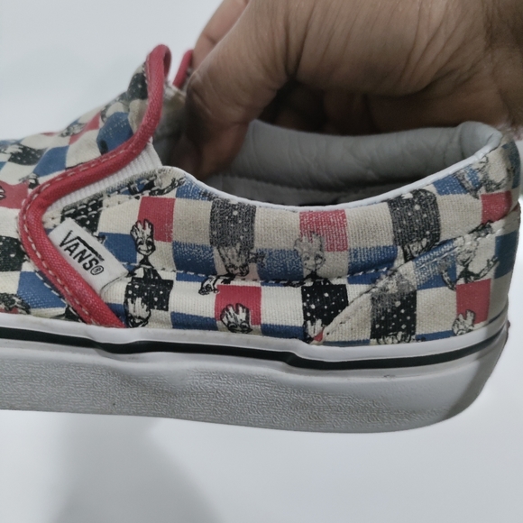 Vans Groot Guardians of the Galaxy Marvel slip on shoes size kid's 3 - Picture 4 of 9
